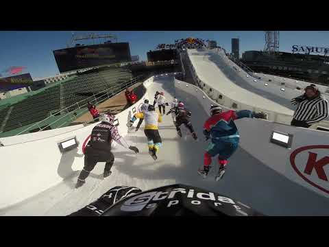 Red Bull Crashed Ice Boston 2019 | POV Party Run