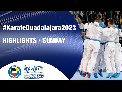EKF KARATE Championships | Best moments - Sunday | WORLD KARATE FEDERATION