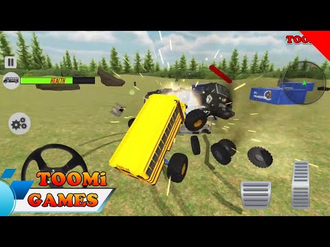 💥💥 Bus Derby 2020 - Monster Bus Derby Destruction 2020 Crash Stunts #2 | Android GamePlay