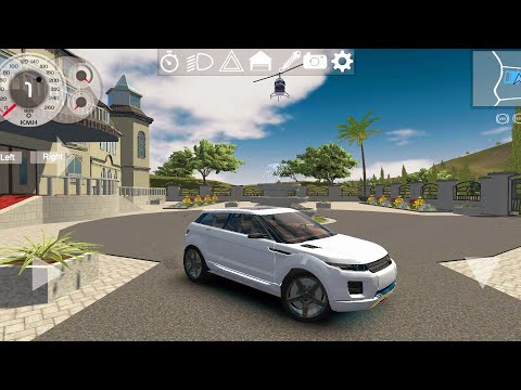 European Luxury Cars | Range Rover Evoque | Speeding & Climbing Steep Hill