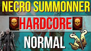 [Diablo 2 Resurrected] Battre le normal  facilement avec le Necro Summonner en HARDCORE