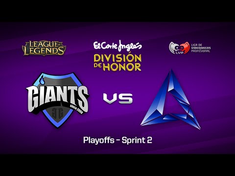 Giants Underdoges vs Atlantis - #LoLHonor Final Playoffs Sprint 2, T.8