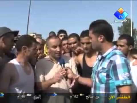 حتجاجات الحراش على إنقطاع الكهرباء