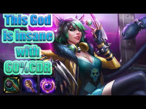 BEST JUNGLE GOD AFTER THE MID SEASON UPDATE?! Serqet Jungle Gameplay (Grandmaster Gameplay)-SMITE