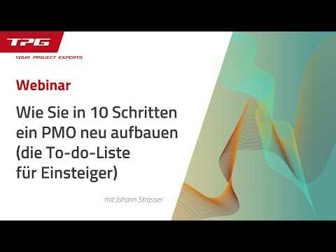 PMO-Aufbau in 10 Schritten (die To-do-Liste für Einsteiger)