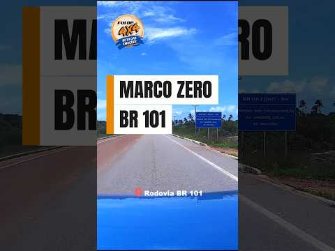 Chegamos no Marco Zero da BR 101 em Touros, Rio Grande do Norte #fuide4x4 #jimnysierra