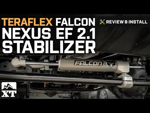 Jeep Wrangler Teraflex Falcon Nexus EF 2.1 Stabilizer (2007-2018 JK) Review & Install