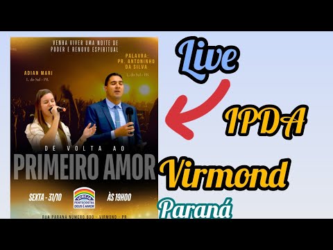 🔥 Volta ao Primeiro Amor – Culto Poderoso com o Pr. Antoninho | Virmond – PR