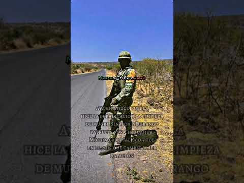 EL NEMBE - EN ALTO PUSE MI BANDERA (1 R.C.M) - DOBLE ONE 🇲🇽🔥 #fuerzasarmadasdemexico