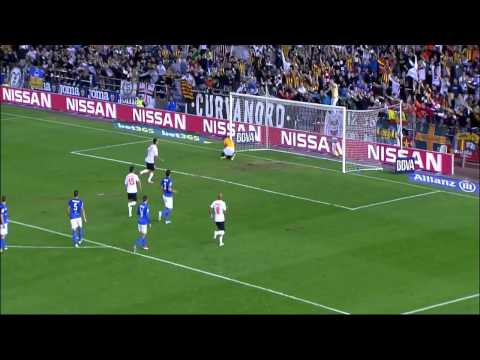 Valencia vs Almeria 1-0 Gol Jonas Jornada 11 2013/2014 - AllGoalsLFP
