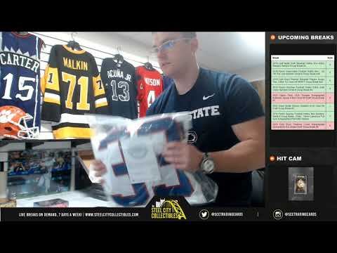 2020 Upper Deck UDA Threads Autographed Authentic Jersey 4-Box Case Hit Draft Group Break #1