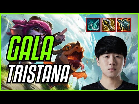 GALA - TRISTANA vs EZREAL ADC - EUW CHALLENGER - PATCH 11.10
