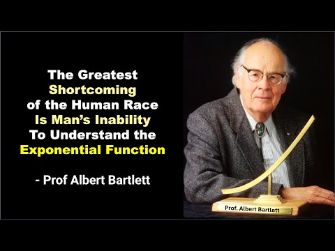 Unsere Unfähigkeit, die Exponentialfunktion zu verstehen, ist unsere größte Schwäche – Prof. Albe...