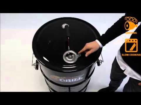 4Grill Charcoal BBQ Griller, Smoker, Cooker & Fireplace