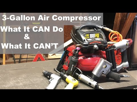 Tools You Can Run With 3-Gallon Air Compressors. What You CAN And CAN'T Use With This Machine.