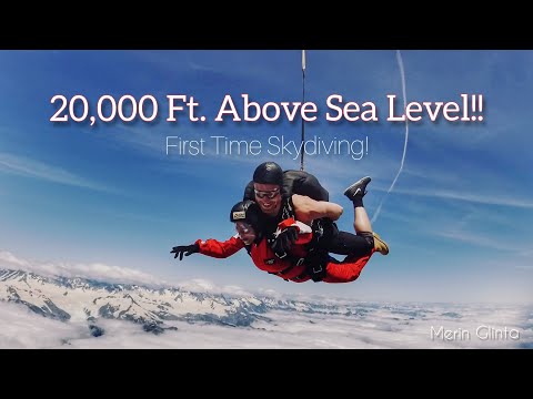 First Time Skydiving at 20000 Ft. in Franz Josef New Zealand 2020