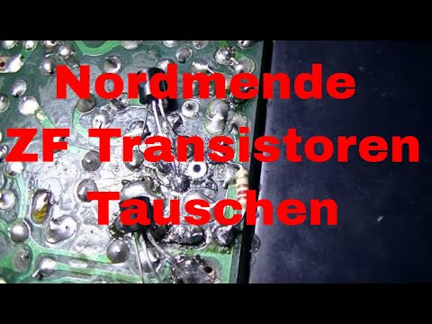 Weltradiotag Germanium gegen Silizium Transistoren tauschen Nordmende - eflose #627