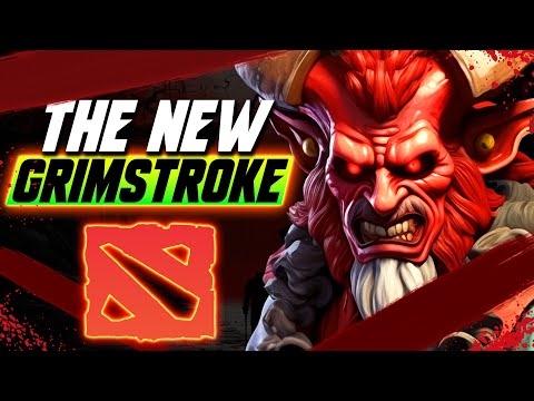 The NEW GRIMSTROKE! Valve buffed my favorite hero! - Dota 2 - Grubby