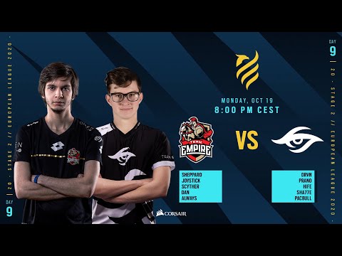 Team Empire vs Team Secret // Rainbow Six European league 2020 - Stage 2 - Playday #9