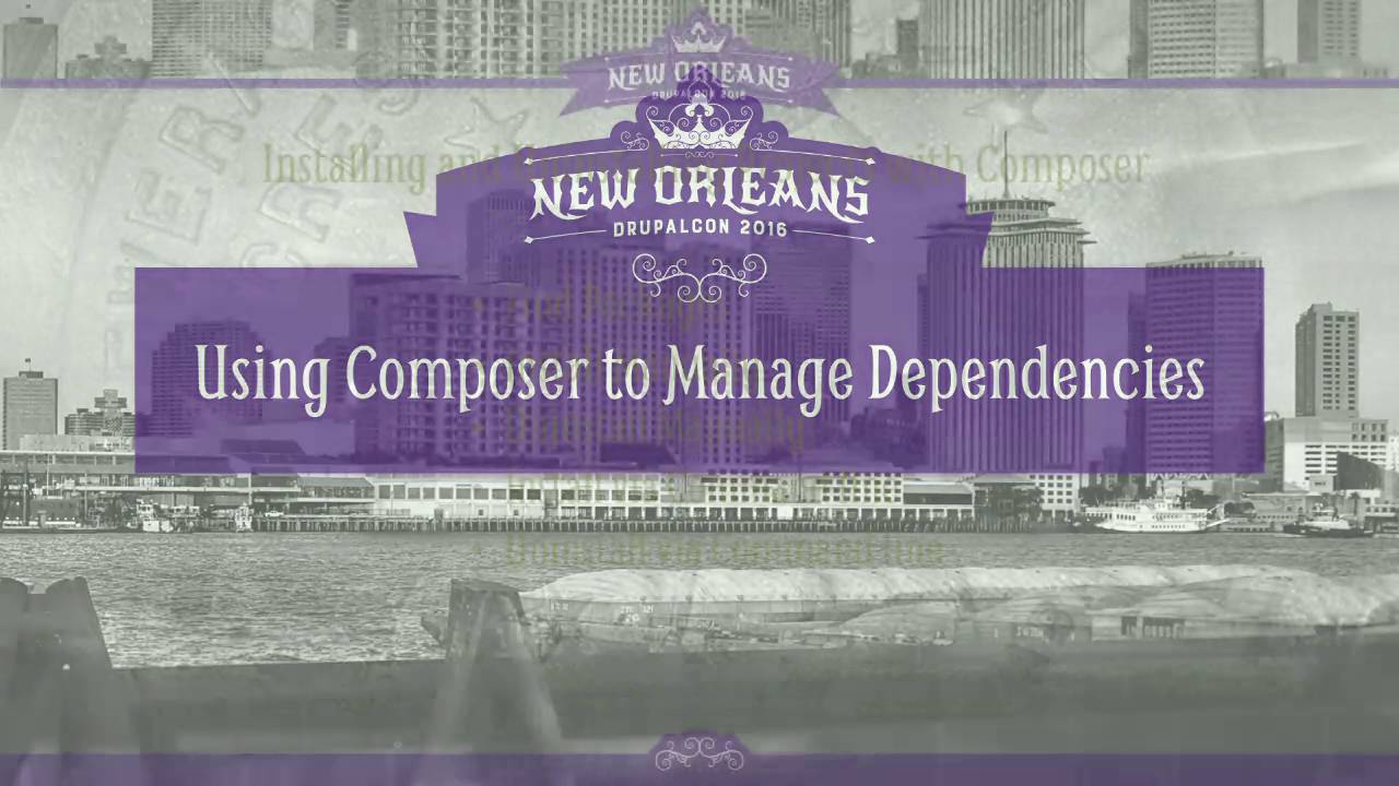 DrupalCon New Orleans 2016: Configuration Management, Composer, Git and Drush in Drupal 8