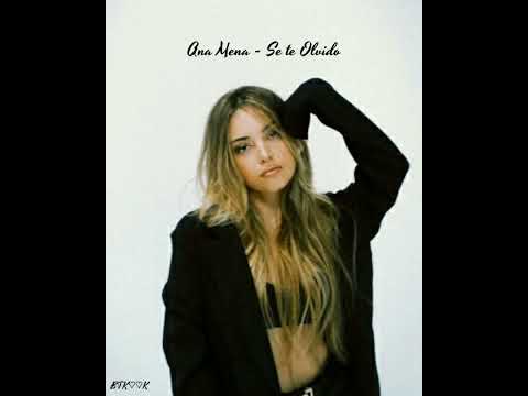 Ana Mena, Deorro - Se Te Olvido (Karaoke Instrumental)