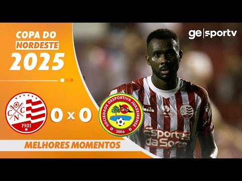 Gols e lances de Náutico x Juazeirense