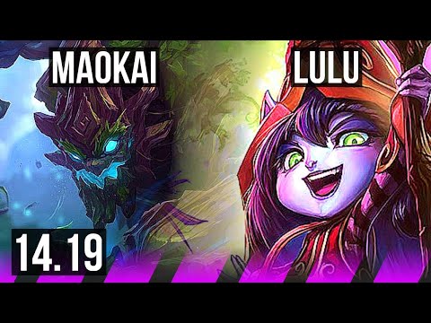 MAOKAI & Ezreal vs LULU & Karma (SUP) | 1/1/7 | EUW Master | 14.19