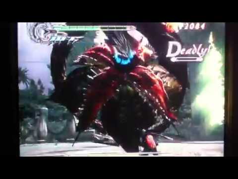 Devil may cry 4 Nero kill a snake