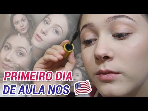MEU PRIMEIRO DIA DE AULA NOS EUA/ Arrume-se comigo!!!