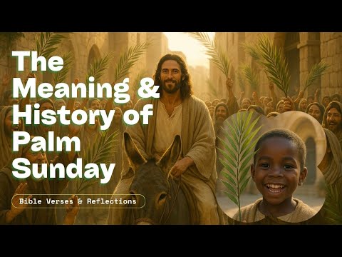 The Meaning & History of Palm Sunday: Bible Verses & Reflections