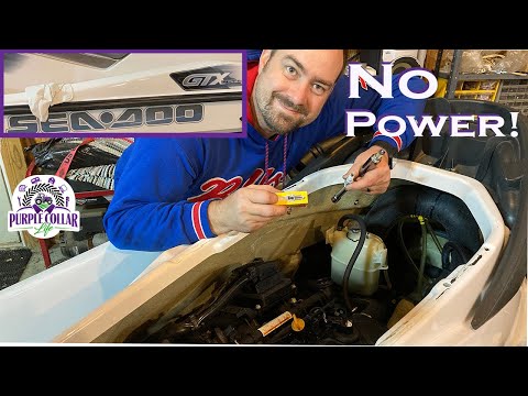 SEA-DOO GTX 4-TEC running rough - DIY spark plug change