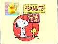 Peanuts Home Video 1999 Promo But With Uberduck Read Description