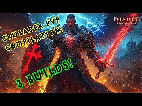 PVP BUILDS COMPILATION for Crusader - Diablo Immortal