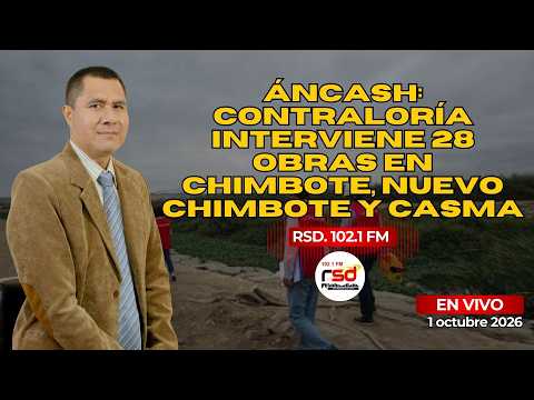 Áncash: Contraloría interviene 28 obras en Chimbote, Nuevo Chimbote y Casma