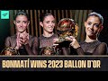 Aitana Bonmatí WINS the 2023 Ballon d'Or 🏆🔥