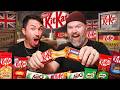 Americans Try WEIRD International Kit Kats
