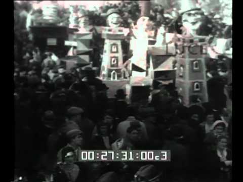 Viareggio. Scene del carnevale