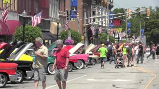 preview picture of video 'Main Street Car Show Kendallville'