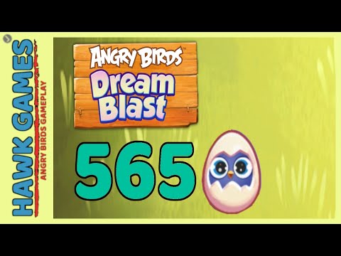 Angry Birds Dream Blast Level 565 - Walkthrough, No Boosters