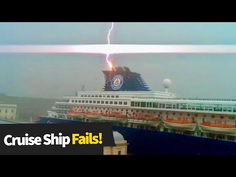 Cruise Ship Fail Moments | Caught On Camera