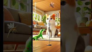 Download lagu Kucing Nyanyi Cicak cicak Di Dinding Diam Merayap #kucinglucu #kucingnyanyi #cutecat mp3