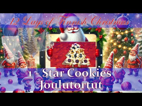 12 Days of Finnish Christmas 1 : Star Cookies | Joulutortut