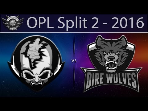 [LoL VODs] DW vs TM Game 2 | OPL 2016 Split 2 (27.06.2016) - Dire Wolves vs Tainted Minds