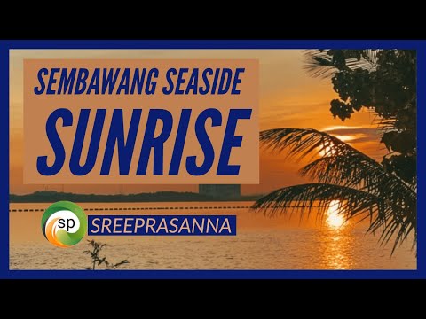 Sembawang Seaside Sunrise 2021 || Sembawang Beach Singapore  ||