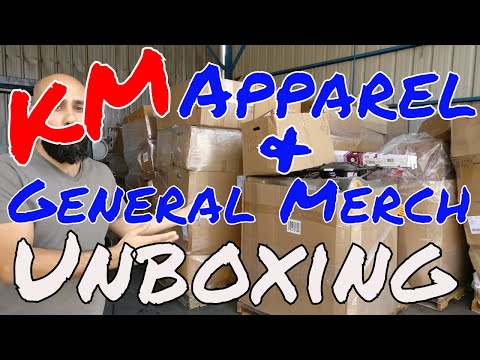 UNBOXING: KM Department Store Shelf-Pull General Merchandise & Clothing Loads