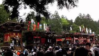 preview picture of video '日野祭2011　綿向神社　山車16基が勢ぞろい'