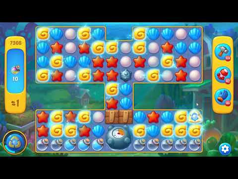 Fishdom 7308 Level - 14 moves - NO BooSTERS