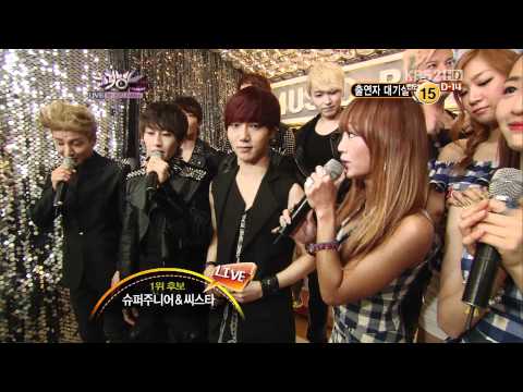 [Full HD] 120713 Super Junior Backstage Interview with Sistar