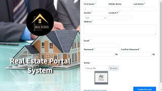 Real State Portal System in PHP My SQL  with source code
