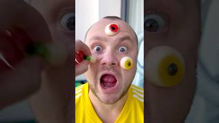 What ah oh with jelly eyball #funny #comedy #funnyfamily #shorts 